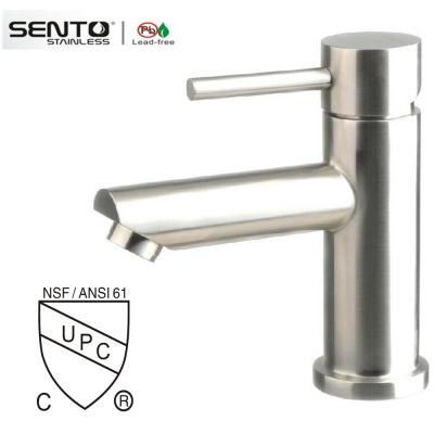 China American Style Single Lever SUS Basin Faucet With CUPC Steel 304/316 Material for sale