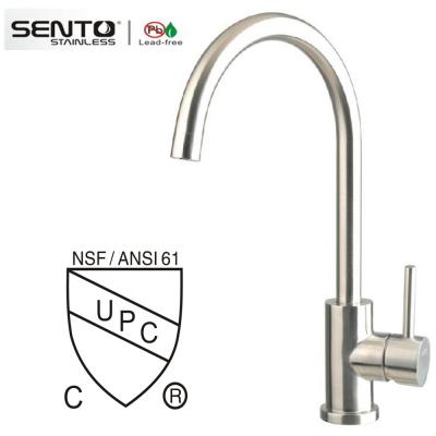 China Water tap temperature control water ridge kitchen faucet with CUPC for sale