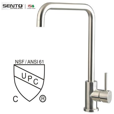 China Modern kitchen designs Sigle handle water faucet with CUPC for sale