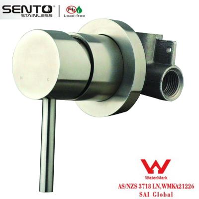 China Sento Single handle wall-mounted shower mixer faucet with watermark for sale