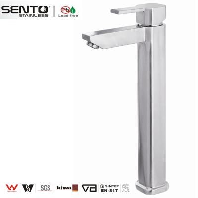 China New style lavatory faucet mixer for high basin sink for sale