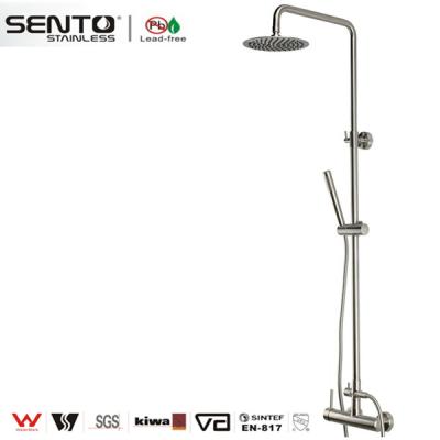 China Hotel bathroom shower faucet set cheap price for sale