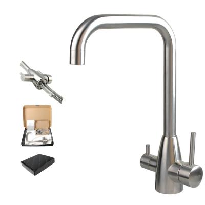 China SENTO Multifunction Stainless Steel 304/316 Material 3 Way Faucet Water Tap For Kitchen for sale