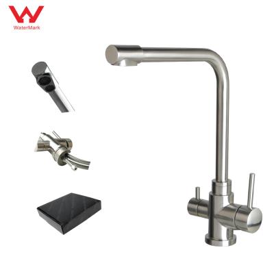 China SENTO Lead Free Healthy Single Handle Water Filter RO Faucet Stainless Steel304 Ss316 Material Brush Finished for sale