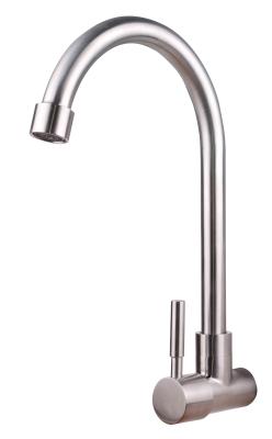 China single hot  faucet and long neck kitchen faucet  hot water  faucet for sale