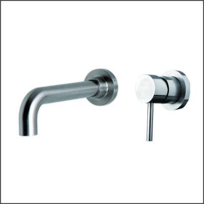 China SENTO stainless steel water saving concealed basin mixer good quality for sale