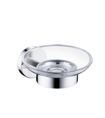 China Stainless steel shopping round design bathroom accessories wall mount soap holder for sale