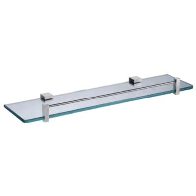 China China Suppliers Stainless steel Material Bathroom Accessoires Set Satin Finish Glass Shelf for sale