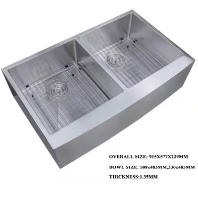 China Stainless steel Double Bowl One Piece Kitchen Sink and Countertop sink for sale