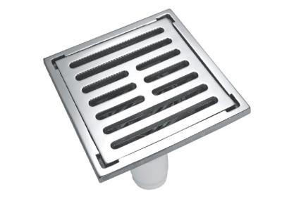 China 304 Stainless Steel Floor Drain Bathroom /Restroom L Style Floor Drain Square Design for sale