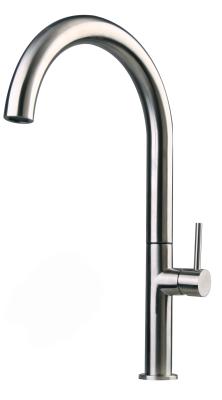 China stainless steel  304 material Single Handle Hot and Cold Water Mixer Tap Bathroom Vanity Sink Faucets for sale