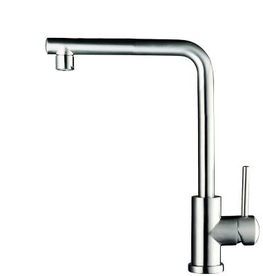 China gooseneck Acciaio inossidabile kitchen sink mixer lead free cucina rubinetto tap steel faucet for kitchen sink for sale