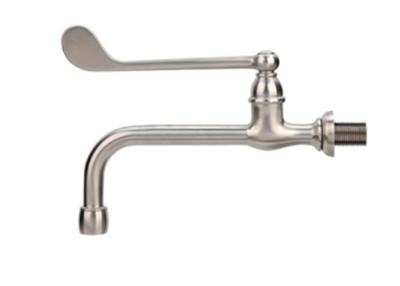 China Stainless Steel 304 Material Medical Faucet Long Handle Hospital Faucet Spout for sale