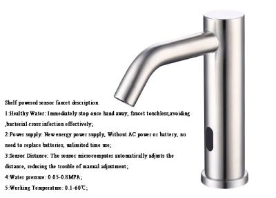 China rubinetto de acero del sensore Wasserhah de robinet de capteur del torneira de faucet grifo del sensor del hospital de los stainles sensorkraan en venta