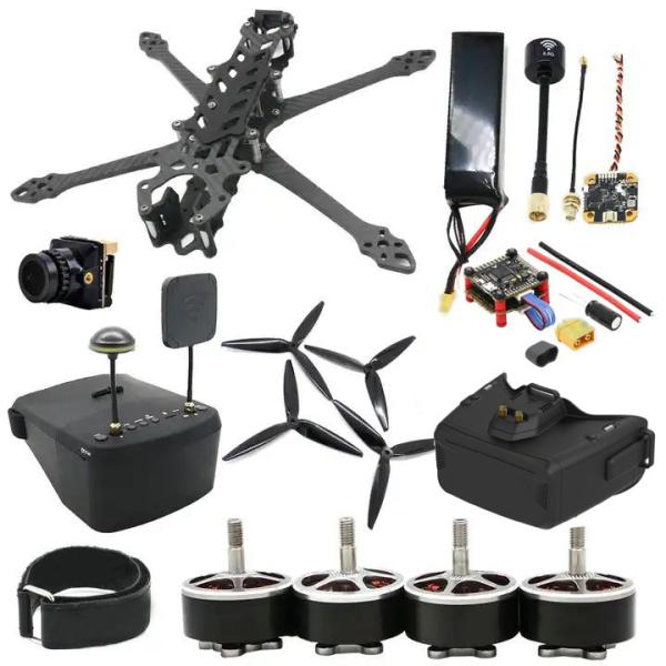 Quality Drone FPV SKD Parts MARK4 Frame Stack F405 V3 BLS 50A 30x30 FC&ESC 1350KV Motor for sale