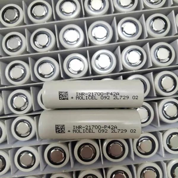 Quality Original Molicel INR-21700-P45B P42A P28A 3.7V 4500mAh Rechargeable Li-ion for sale