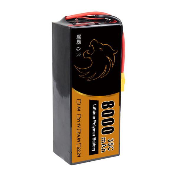 Quality High-Performance XT60 Lipo UAV Battery with 35C Discharge Rate for FPV Drone for sale