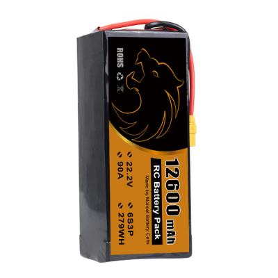 China 22.2V 6S3P P42A Battery Pack inr-21700-P42A lion molicel P42A 12600mah fpv battery molicel 21700 for FPV drone for sale