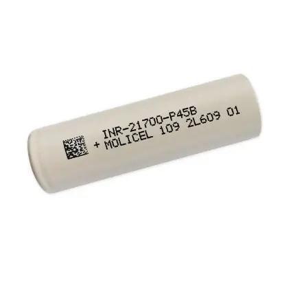 Quality Large Stock Molicel Drone Battery Cells P45b INR21700 for FPV Drone for sale