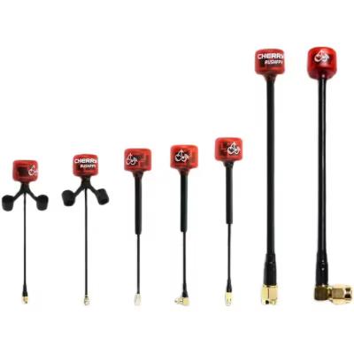 China RUSHFPV Cherry SMA 5.8G Antenna Black Color FPV Drone Analog Transmitter Receiver for sale