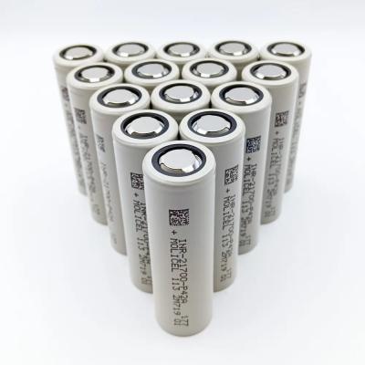 China Original Taiwan Molicel INR21700 P45B 4500mah 45A PK 21700 4200mah P42A 30a 3.7V Li ion rechargeable battery en venta