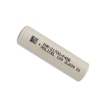 China Molicel Original Grade A P42A P45B 4500mAh 4200Mah 3.7V 21700 rechargeable Battery For DIY Pack power Tools Electronic s for sale