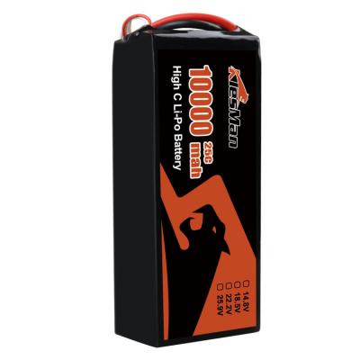 China Rate Lipo FPV Drone Battery XT60 980g 10000 MAh 22.2V Lithium Polymer Pack for sale