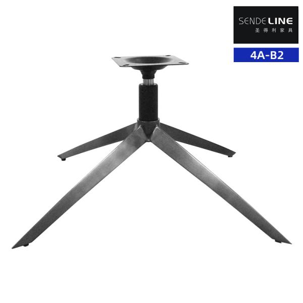 Quality Titanium Plated Office Chair Base Replacement Five Star Metal Swivel Chair Base for sale