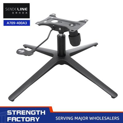 China Aluminum Alloy Office Chair Metal Base 800mm Swivel Chair Base With Casters for sale