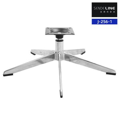 China Fixed Aluminum Office Chair Base Assembly Required Swivel Chair Base Replacement for sale