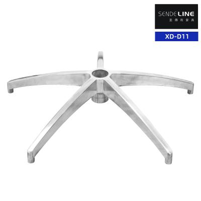 China Height Adjustable Revolving Chair Base With Wheels Aluminum Alloy 660mm diameter for sale