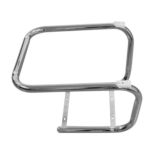 Quality 32mm Tube Office Chair Metal Frame Black / Chrome Office Chair Accessories Parts for sale