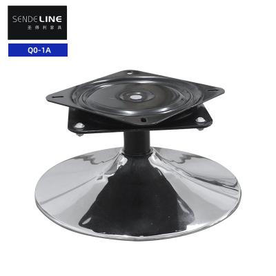 China Fixed Chrome Bar Chair Accessories Sofa Chair Disc Base Rotation And Automatic Return for sale