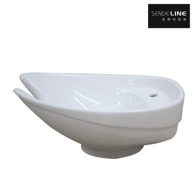 China Silla de salão de beleza de shampoo cerâmico Peças Branco Cor 510X600×230mm à venda