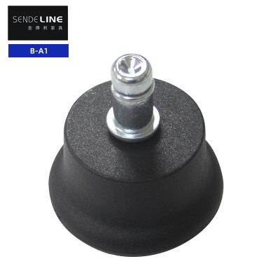 China High Strength Injection Molding Adjustable Table Feet And Chair Fastener Screw 50mm Base Width Fixed Foot for sale
