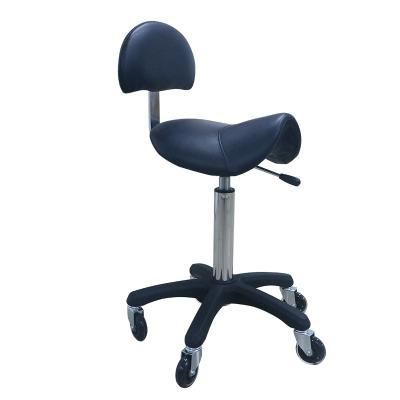 China 795-985mm Chair Height Saddle Chair With Backrest With Nylon Five Star Foot for sale