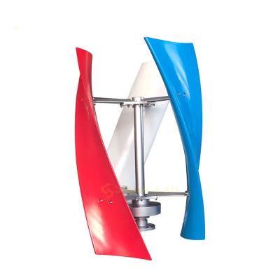 China Nylon Blade Vertical Axis Wind Turbine Generator 600W 24V 48V Wind Power Vertical Axis 12V for sale
