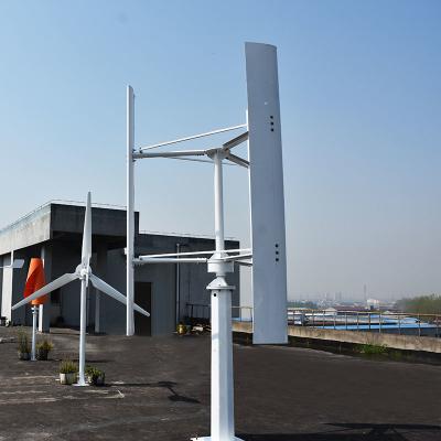 China 5000W 6KW Vertical Wind Power Generator Wind Turbine Generator Vertical Axis All Seasons for sale