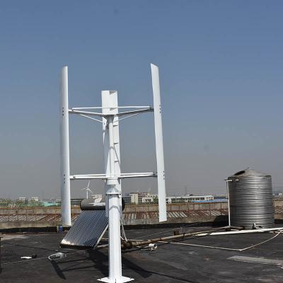 China IP54 Low Noise Vertical Axis Generator 2kw 3kw Vertical Axis Wind Turbine Kit for sale