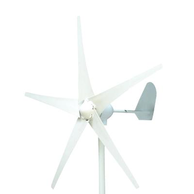 China 3m/s Horizontal Rotor Wind Turbine Horizontal Wind Machine Nylon Blade for sale