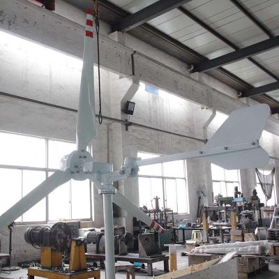Chine Kit entier à haute production blanc de turbine de vent de Chambre du générateur de vent 220V 70KW à vendre