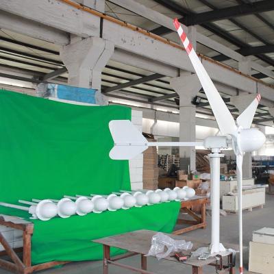 China Flange Connection Wind Turbine Generator System 100KW 380V for sale