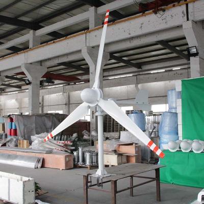 China Blue Homemade Alternator Wind Turbine 50KW 380V Flange Connection for sale