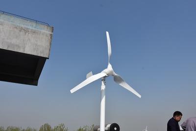 China Turbina de viento horizontal de la cuchilla de la cuchilla de nylon 24V 48V 800W para apagado el sistema de rejilla en venta