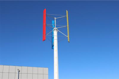 China Aluminum Alloy H Vertical Wind Turbine 3KW Vertical Axis Wind Turbine Design for sale