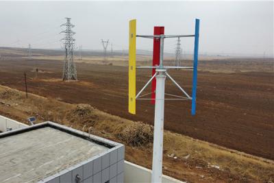 中国 3刃5KW Hの縦の風力IP54ほとんどの有効な縦の軸線の風力 販売のため