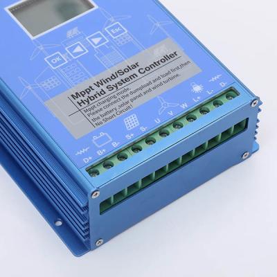 China 10 Amp MPPT Solar Charge Controller Wind Solar Hybrid LCD Display for sale