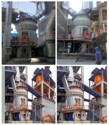 Chine Haut moulin de rouleau vertical cru de meulage de poudre d'efficacité pour la chaîne de production de ciment à vendre