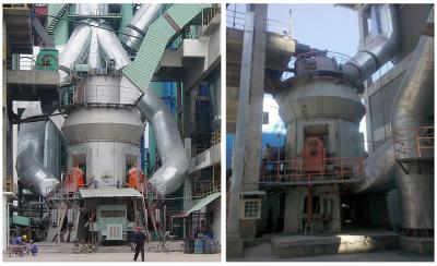 Chine 85t/H Vertical Raw Mill For Raw Material Slag Calcium Carbonate Grinding Plant à vendre