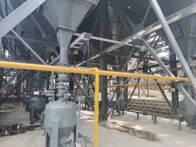 China Positive Pressure Conveying Silo Type Dense Phase Pneumatic Conveying Equipment PLC for sale